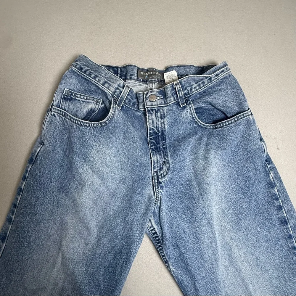 Vintage Levis SilverTab Jeans Mens 32x32 Blue Baggy Fit Skater Denim Hip Hop Y2K